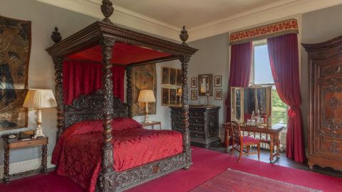 Castle Bedrooms Master Red Room